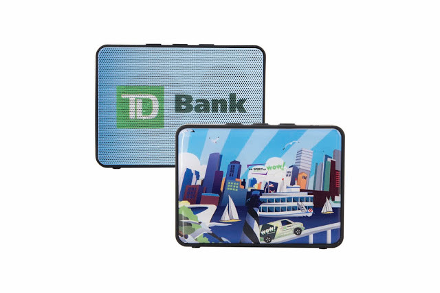 full color, custom imprint, both sides.